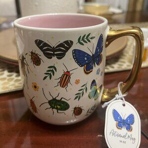 ⭐️Diane Neukirch Butterfly Mug, NWT